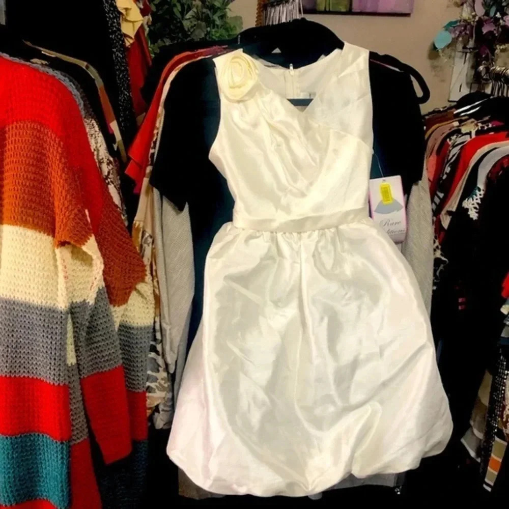 Girls Ivory rare edition dress